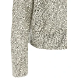 Gray Polyamide Cardigan