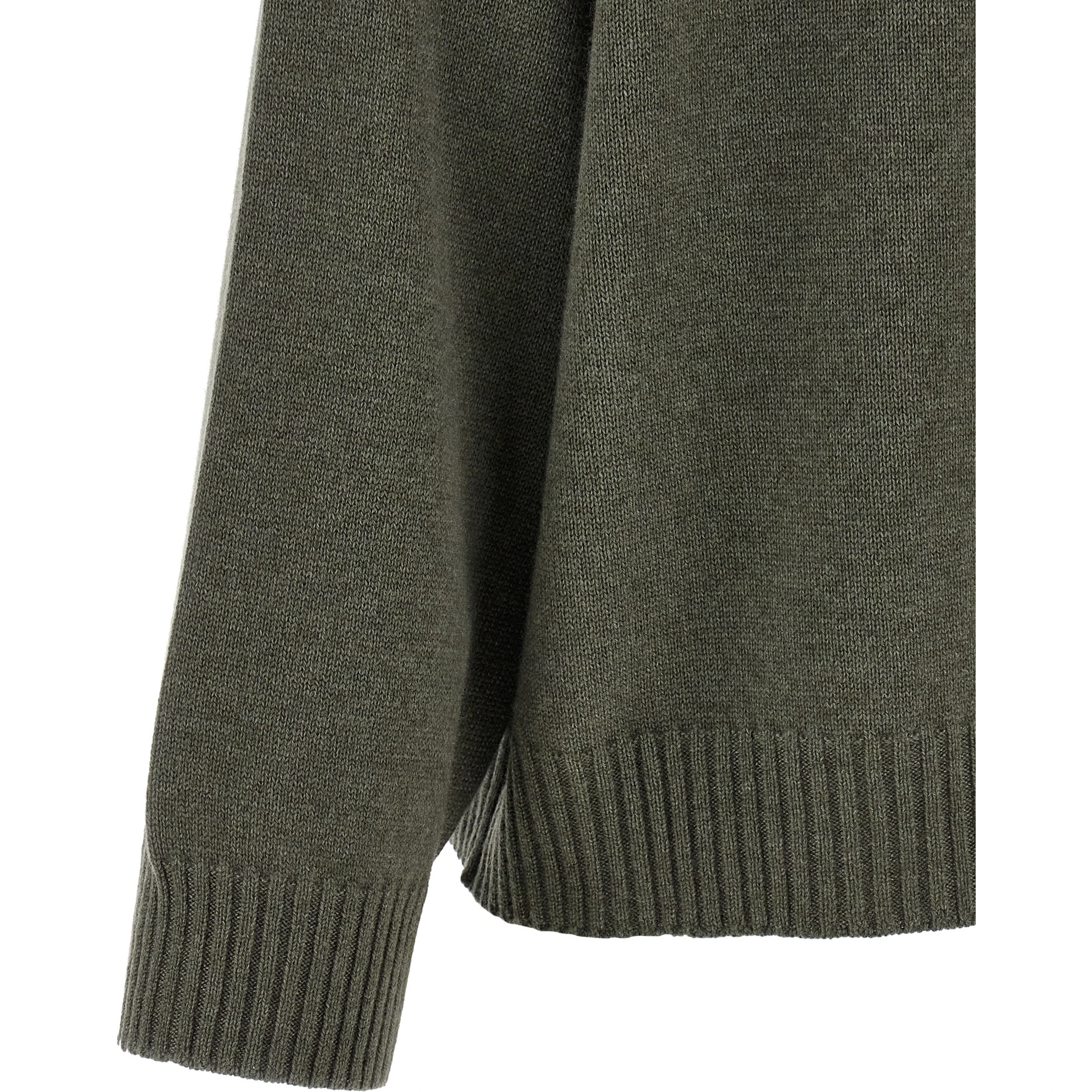 Bicolor Cashmere Cardigan