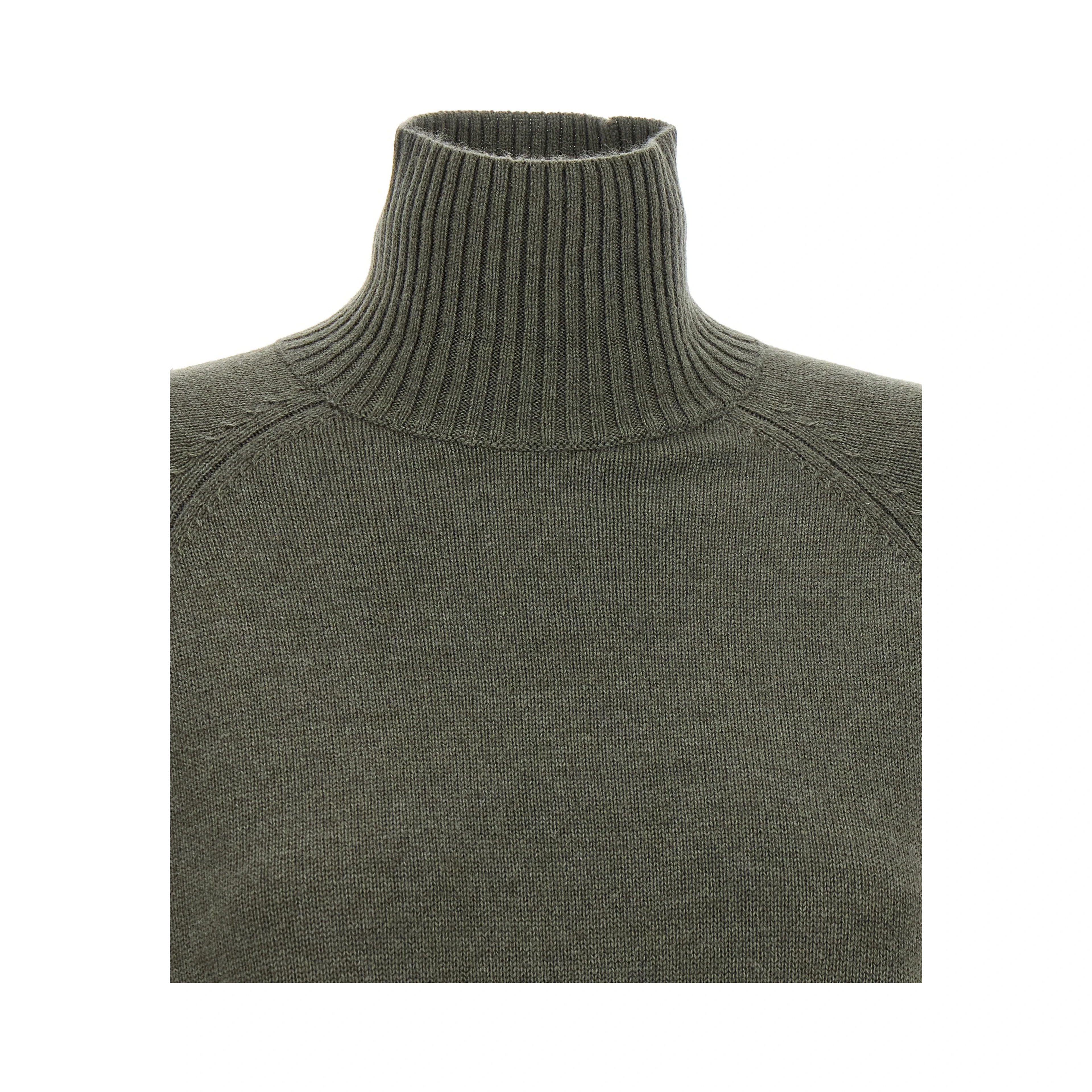 Bicolor Cashmere Cardigan