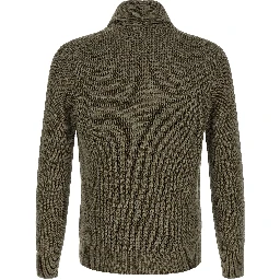 Bicolor Cotton Cardigan