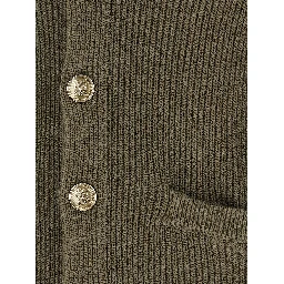 Bicolor Cotton Cardigan