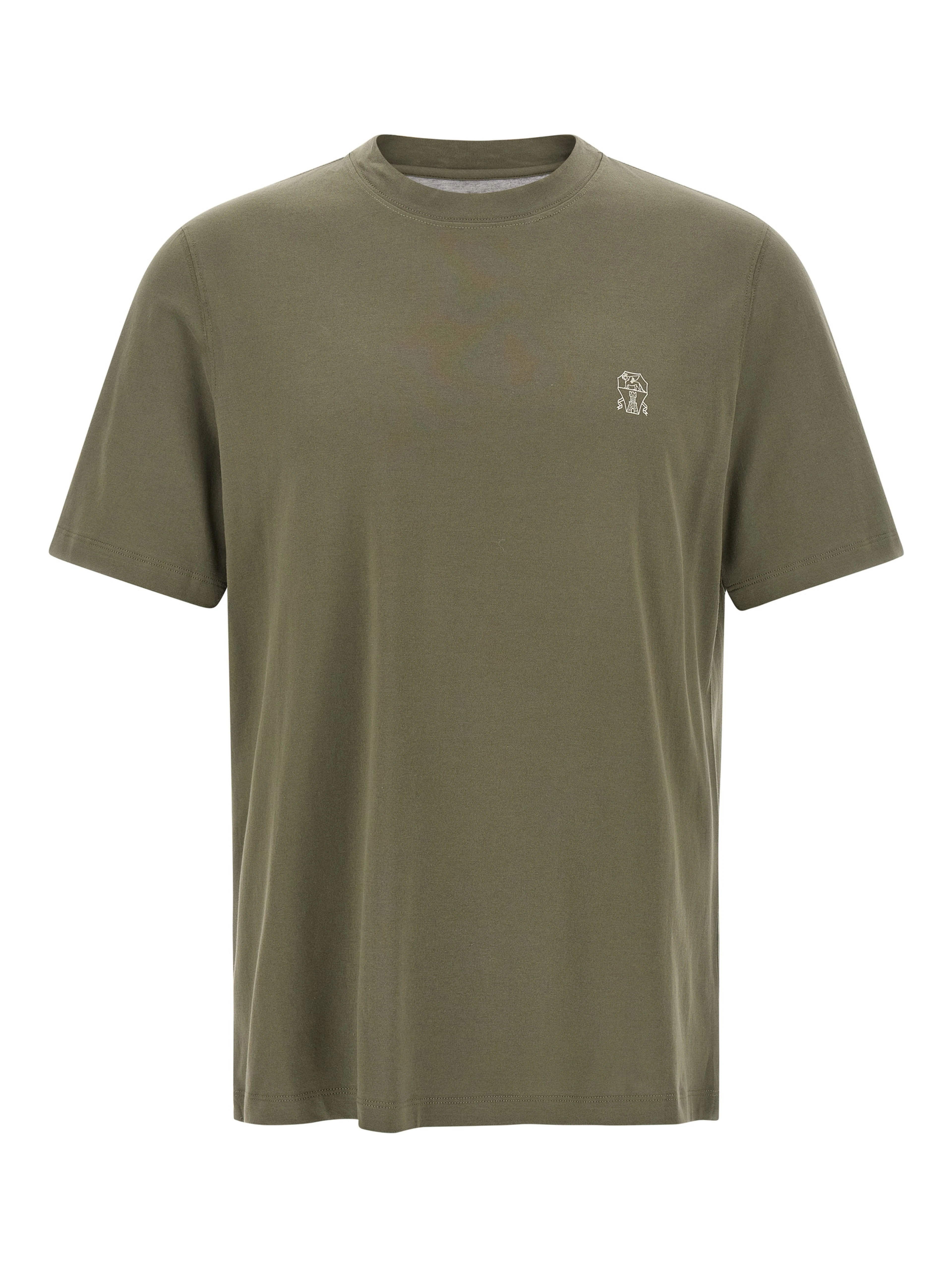 Bicolor Cotton T-Shirt