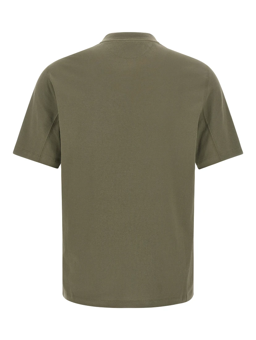 Bicolor Cotton T-Shirt