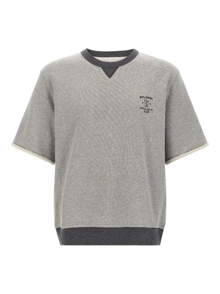 Gray Cotton Sweatshirt