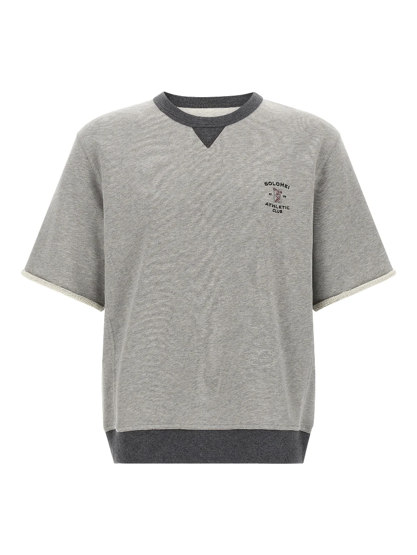 Gray Cotton Sweatshirt