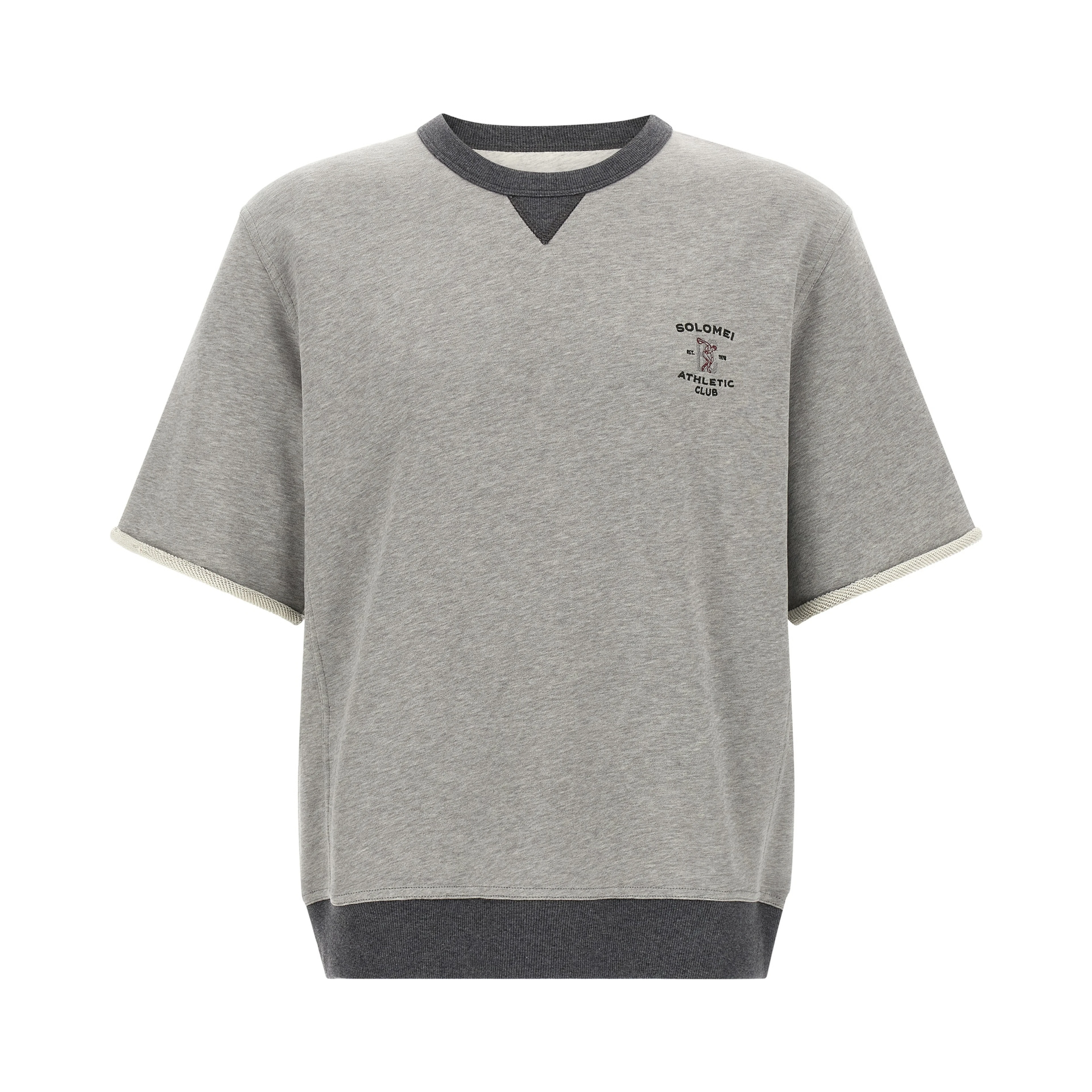 Gray Cotton Sweatshirt