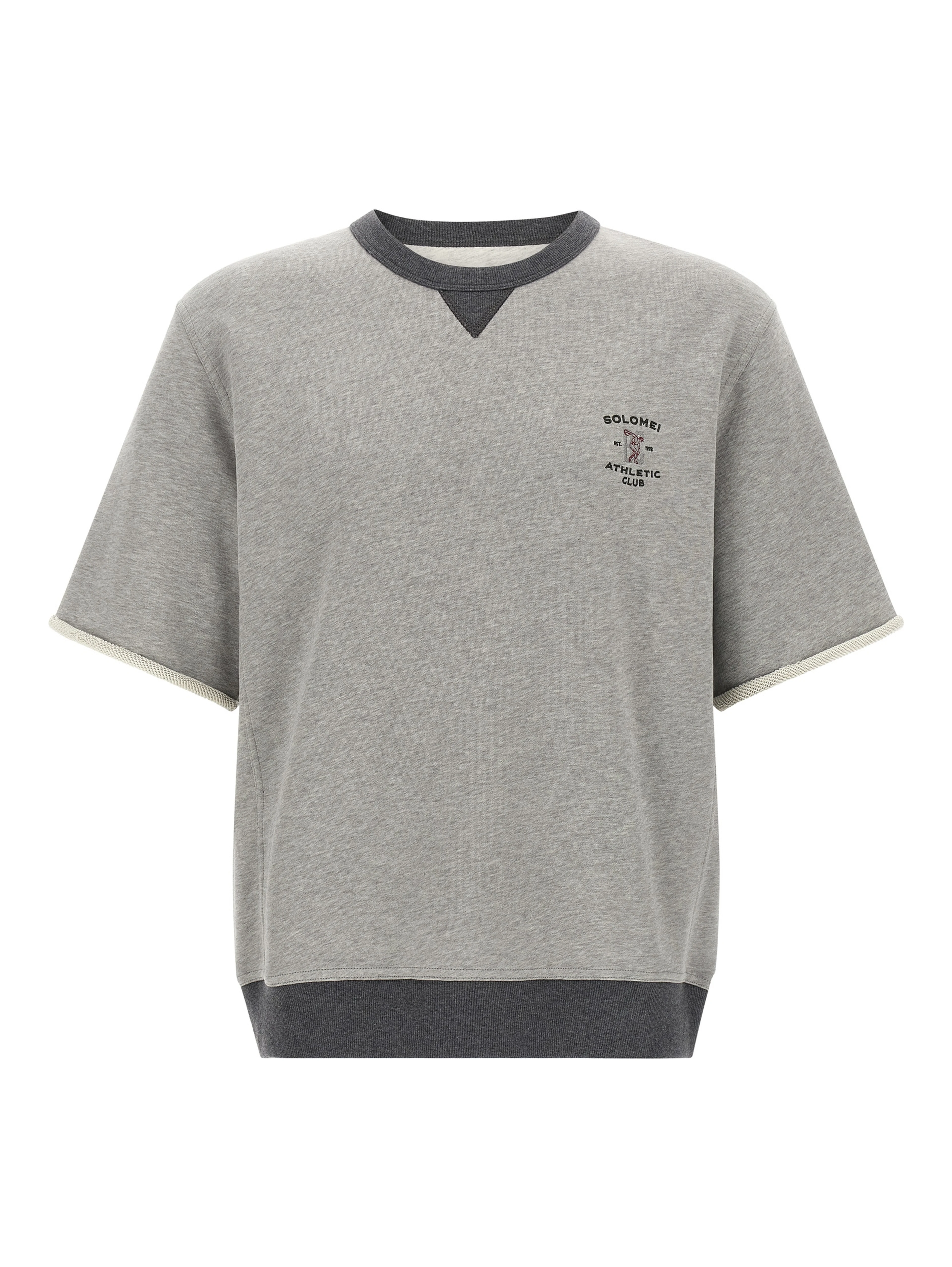 Gray Cotton Sweatshirt