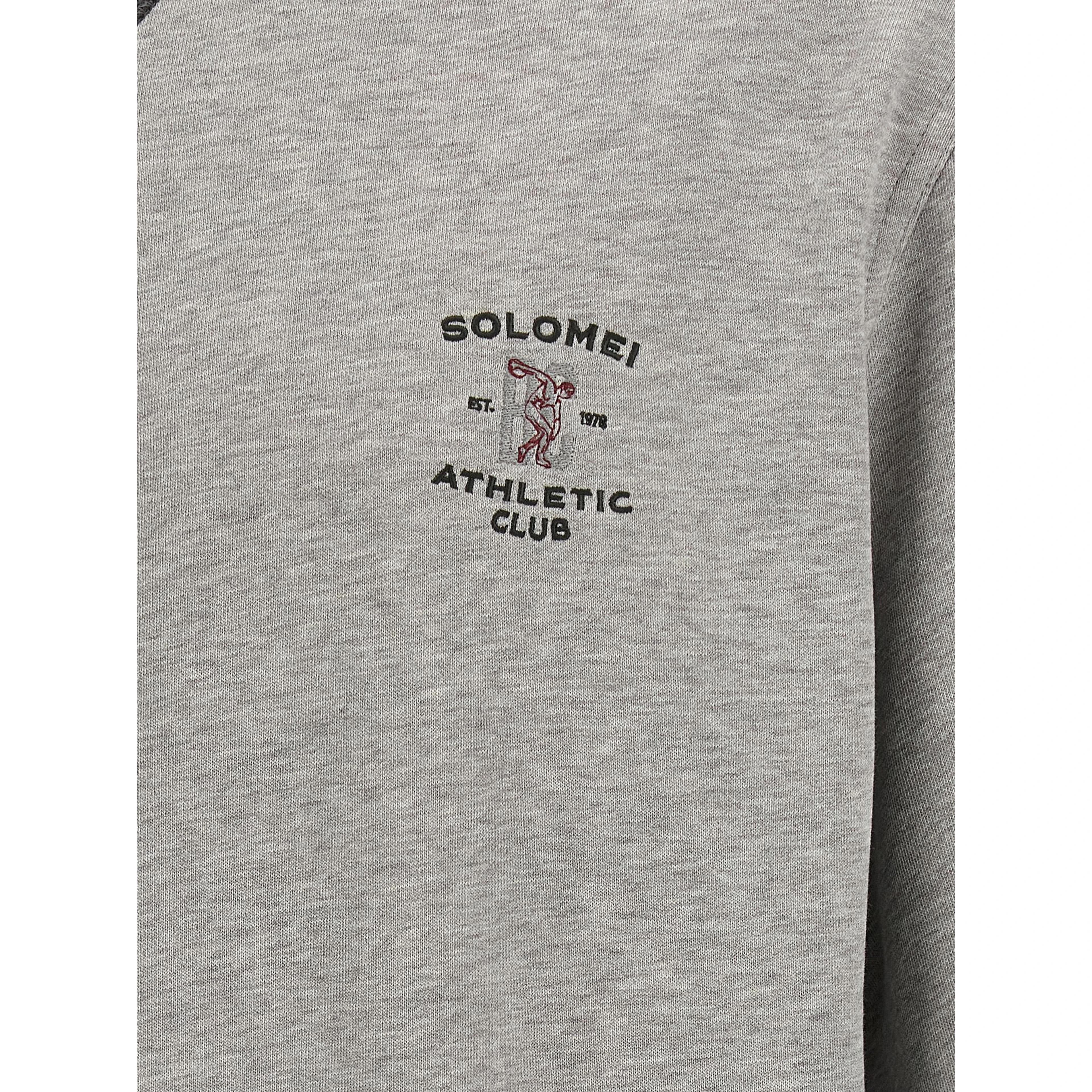 Gray Cotton Sweatshirt