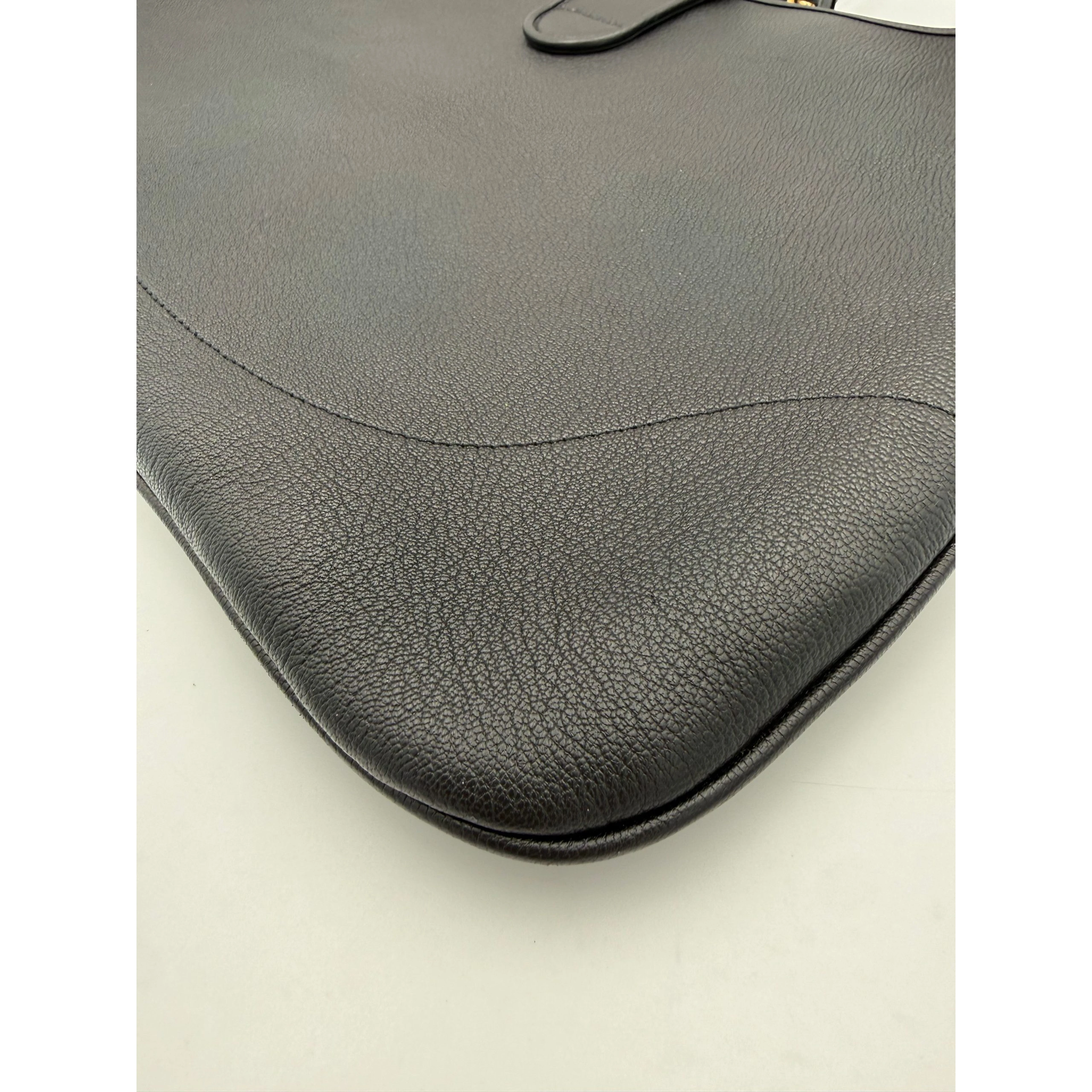 Bicolor Leather Handbag