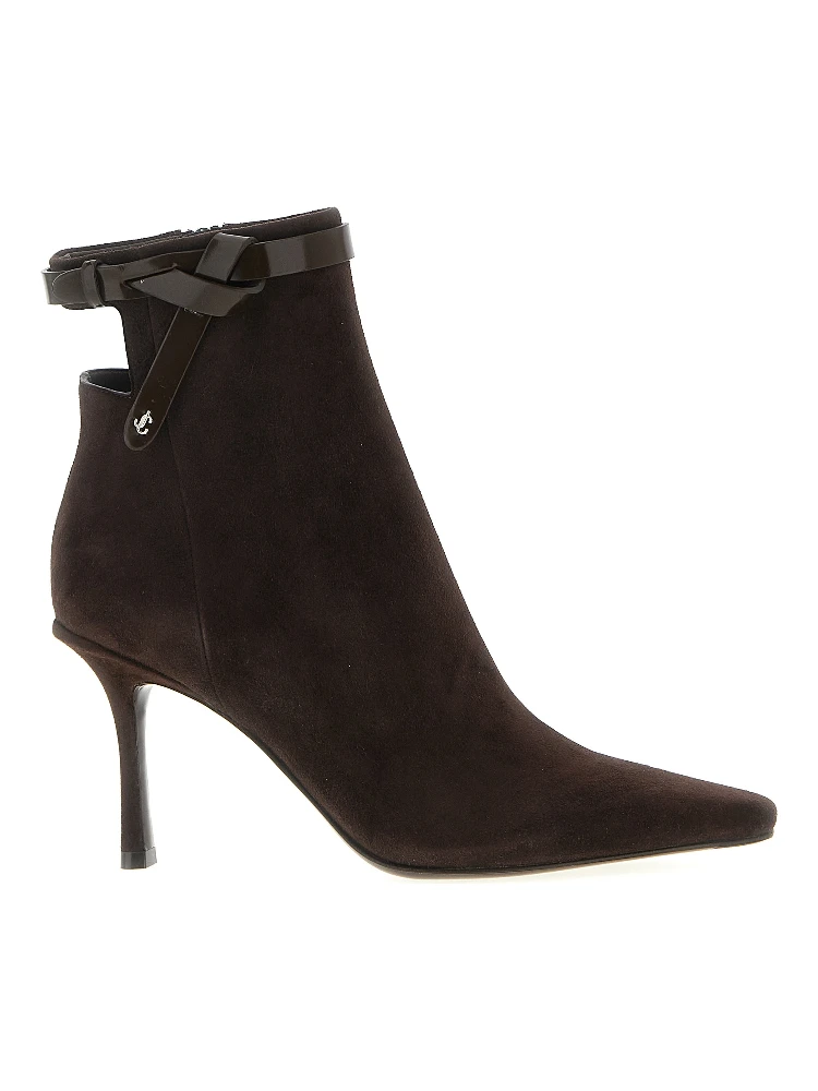 Brown Leather Ankle Boots