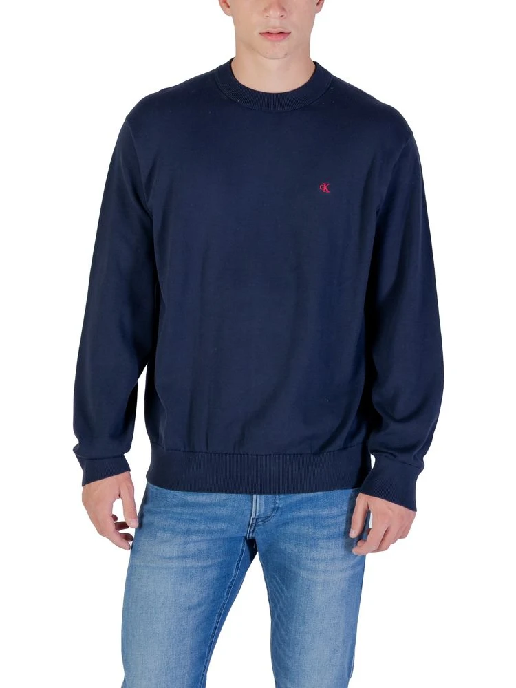 Blue Cotton Sweatshirt