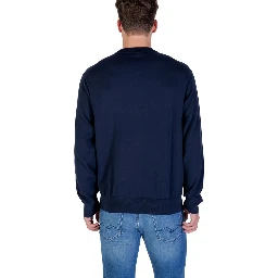 Blue Cotton Sweatshirt