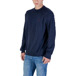 Blue Cotton Sweatshirt