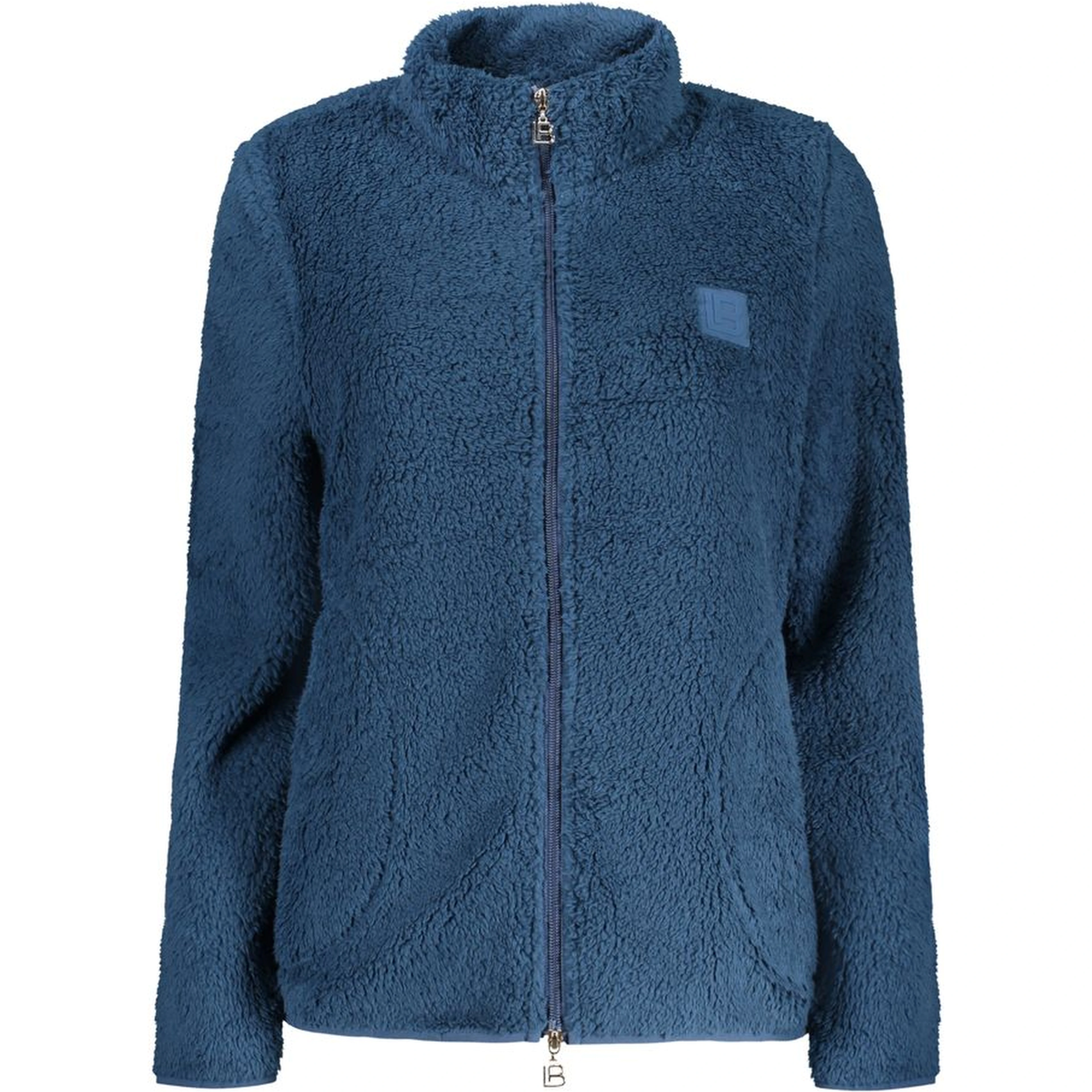 Blu Polyester Women Sweatshirt