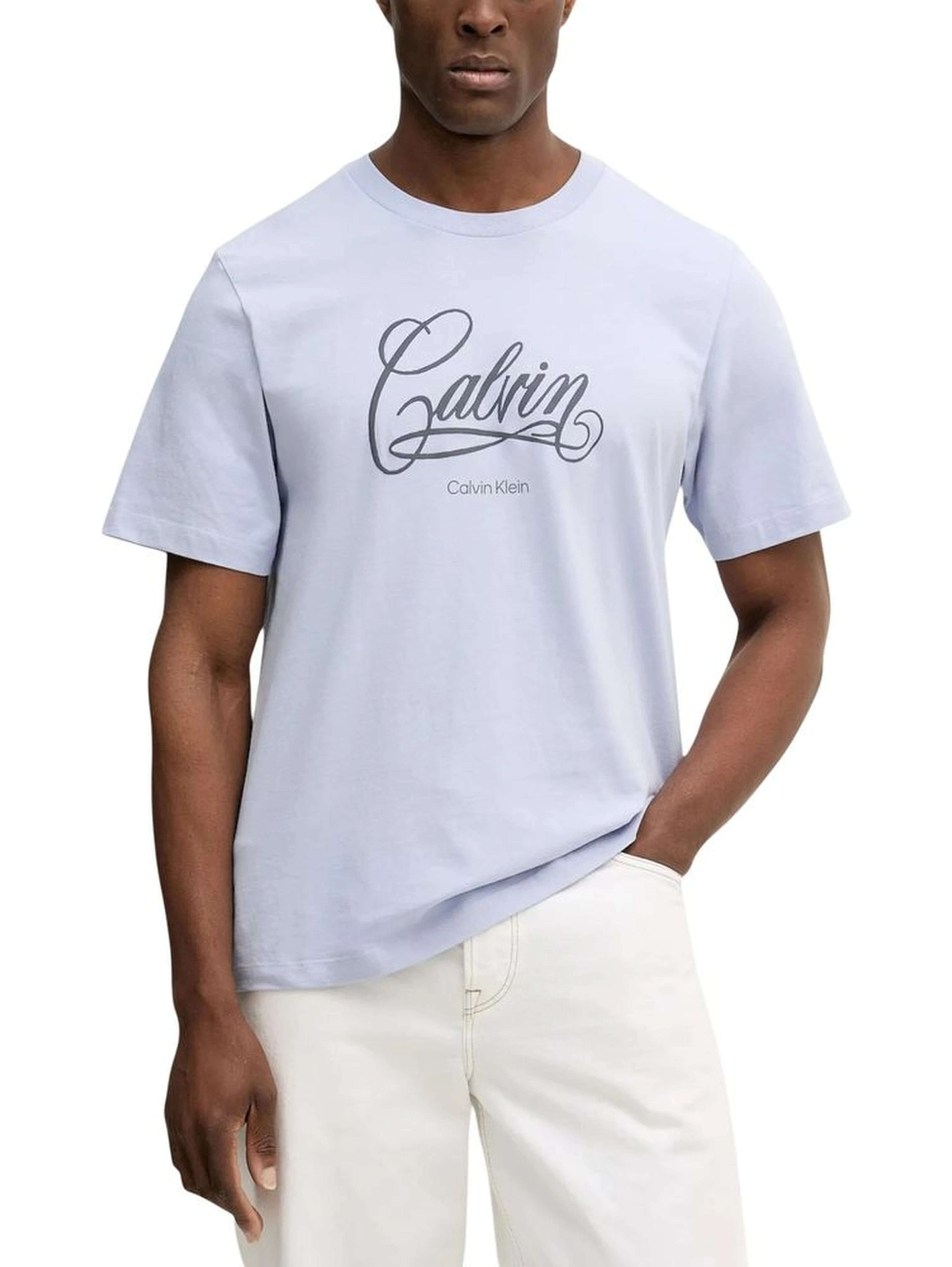 Blue Cotton T-Shirt