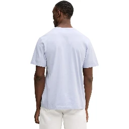 Blue Cotton T-Shirt