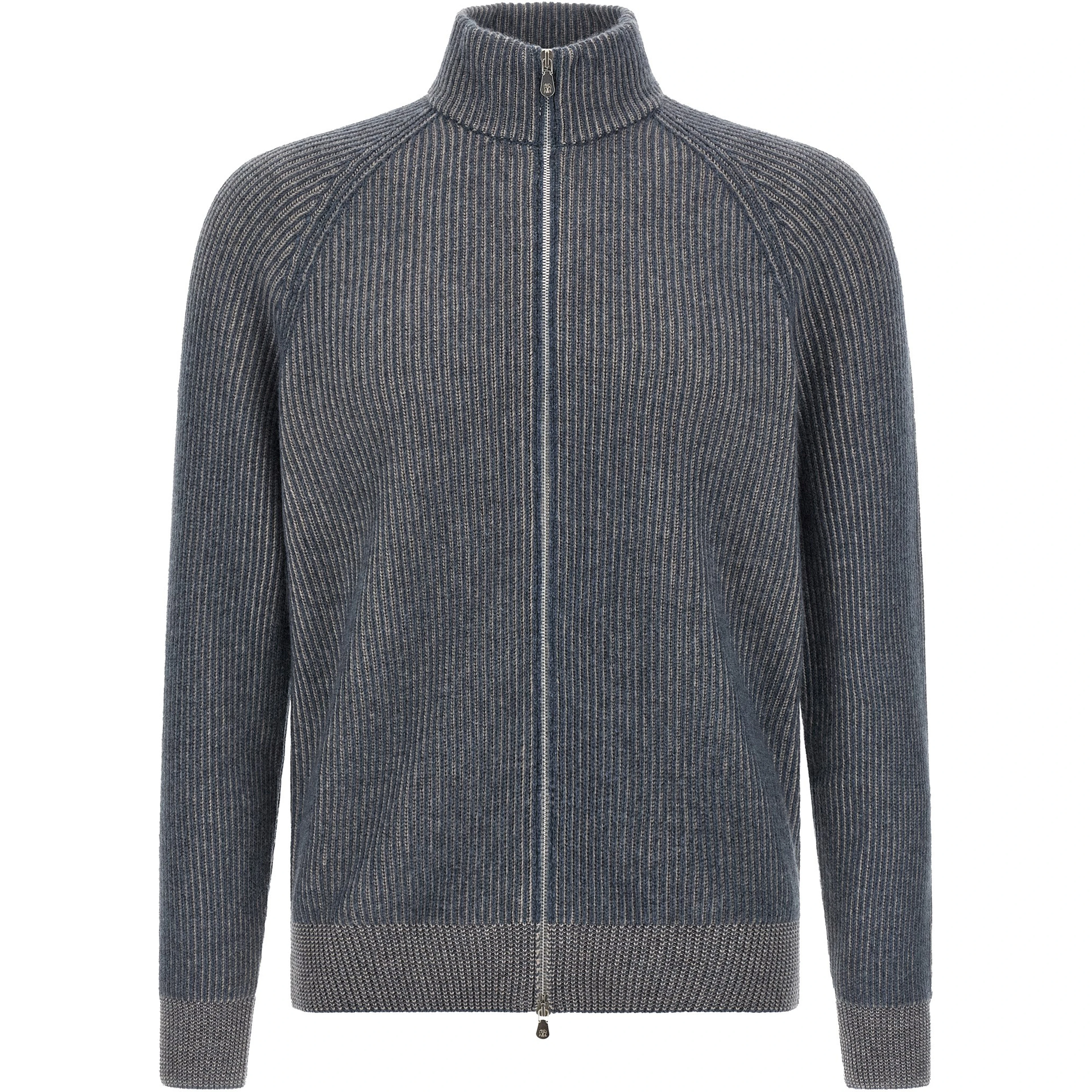 Blue Cashmere Cardigan