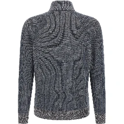 Blue Cashmere Cardigan