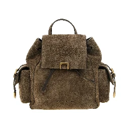 Brown Calfskin Backpack