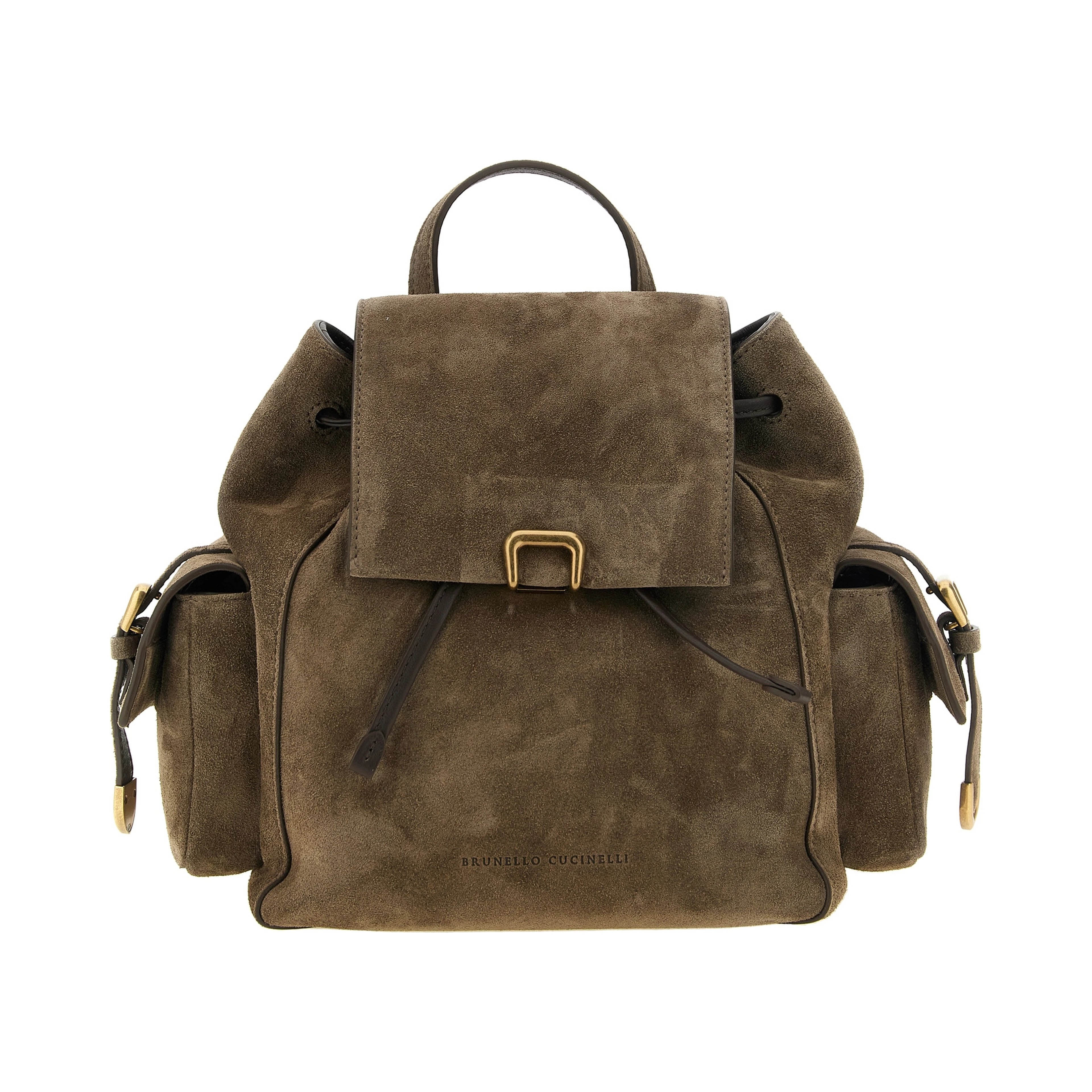 Brown Calfskin Backpack