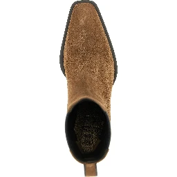 Brown Calfskin Chelsea Boots