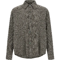 Gray Virgin Wool Blouse