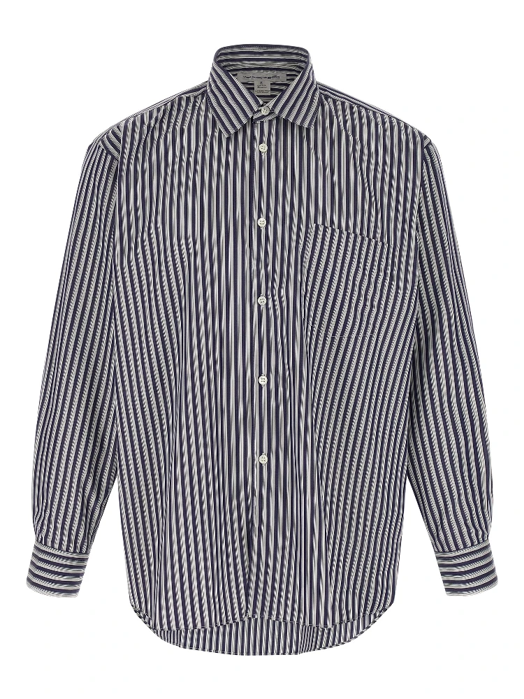 Blue Cotton Blouse