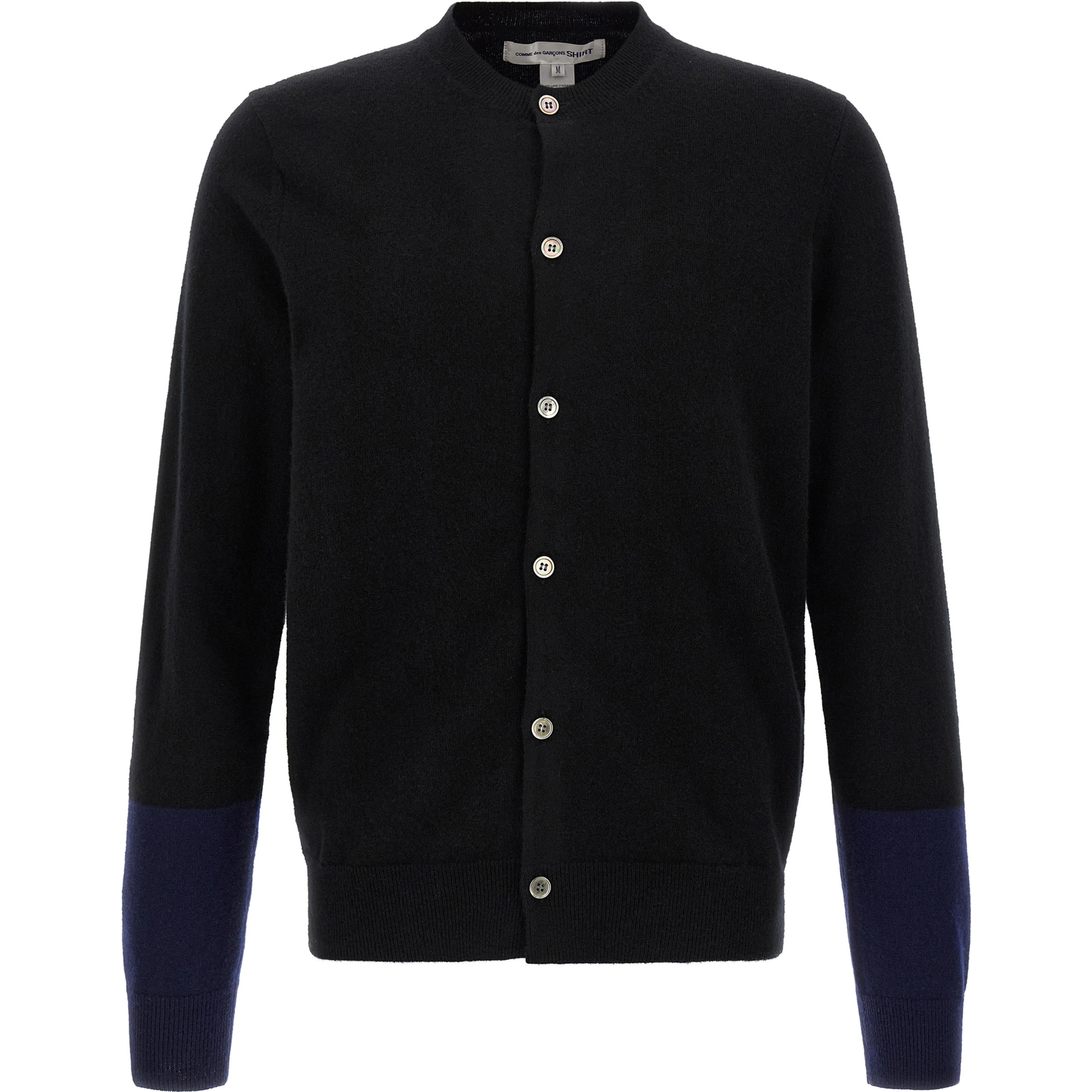 Black Wool Cardigan