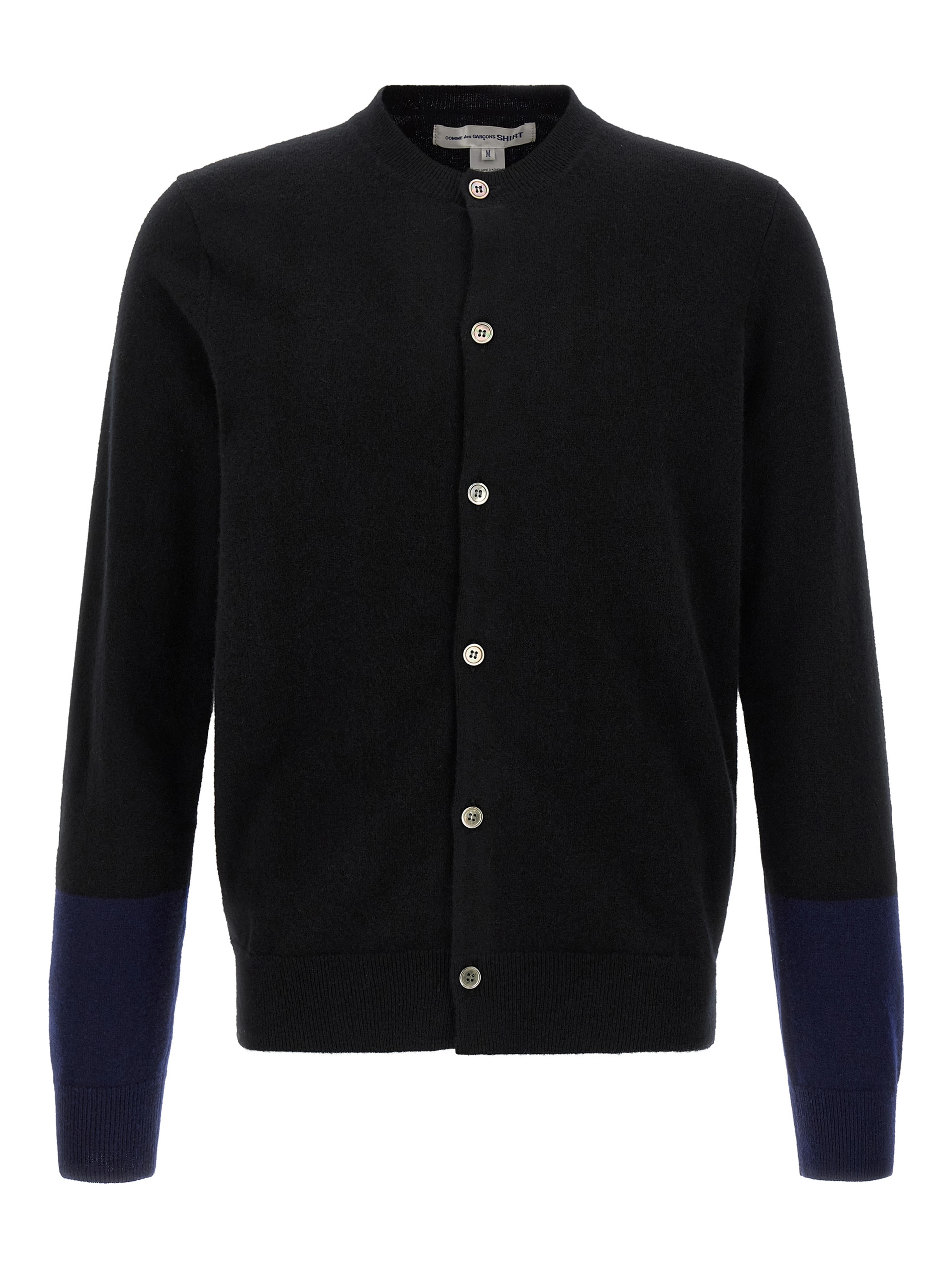 Black Wool Cardigan