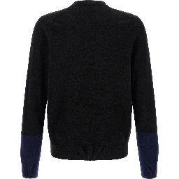 Black Wool Cardigan