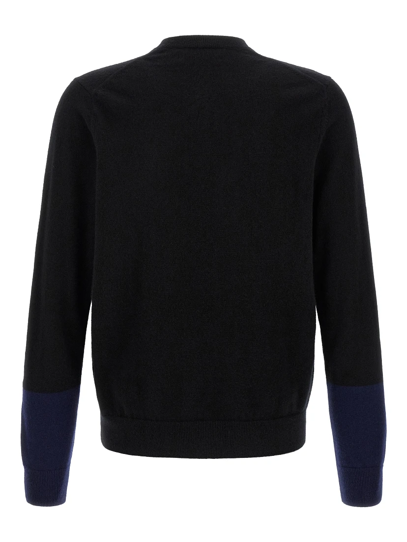 Black Wool Cardigan