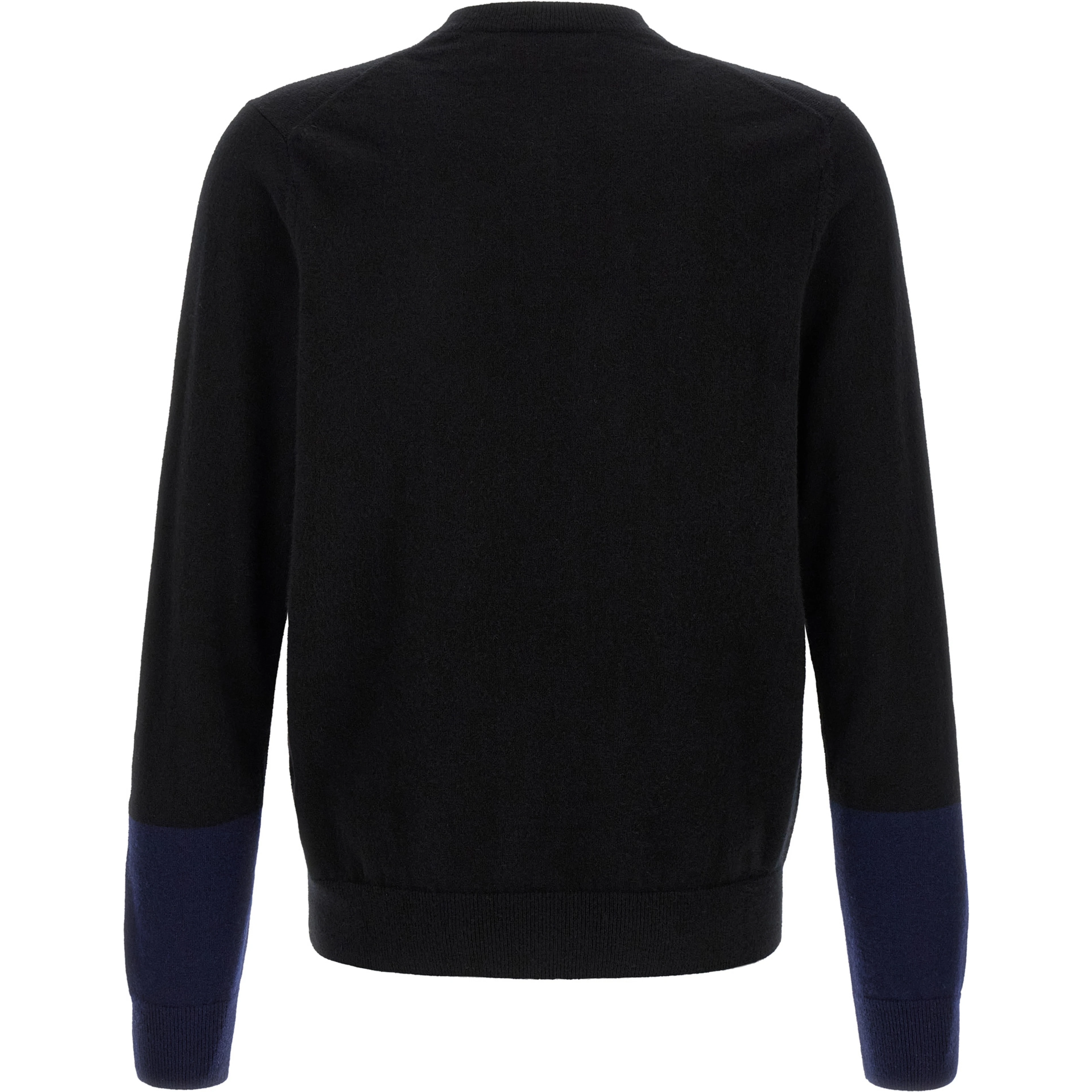 Black Wool Cardigan