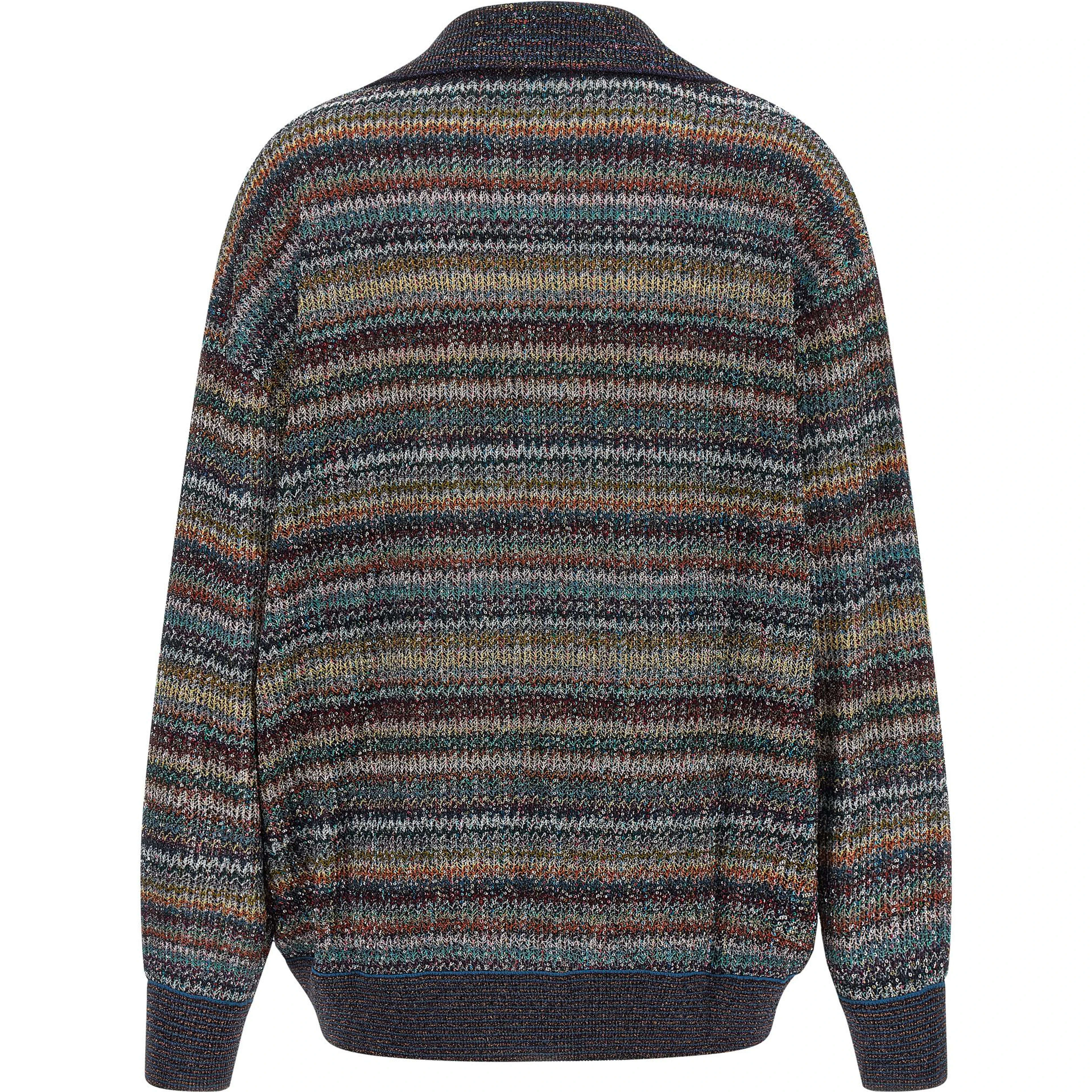 Multicolor Viscose Polo Shirt