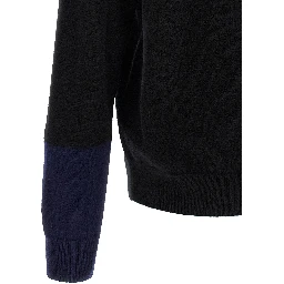 Black Wool Cardigan