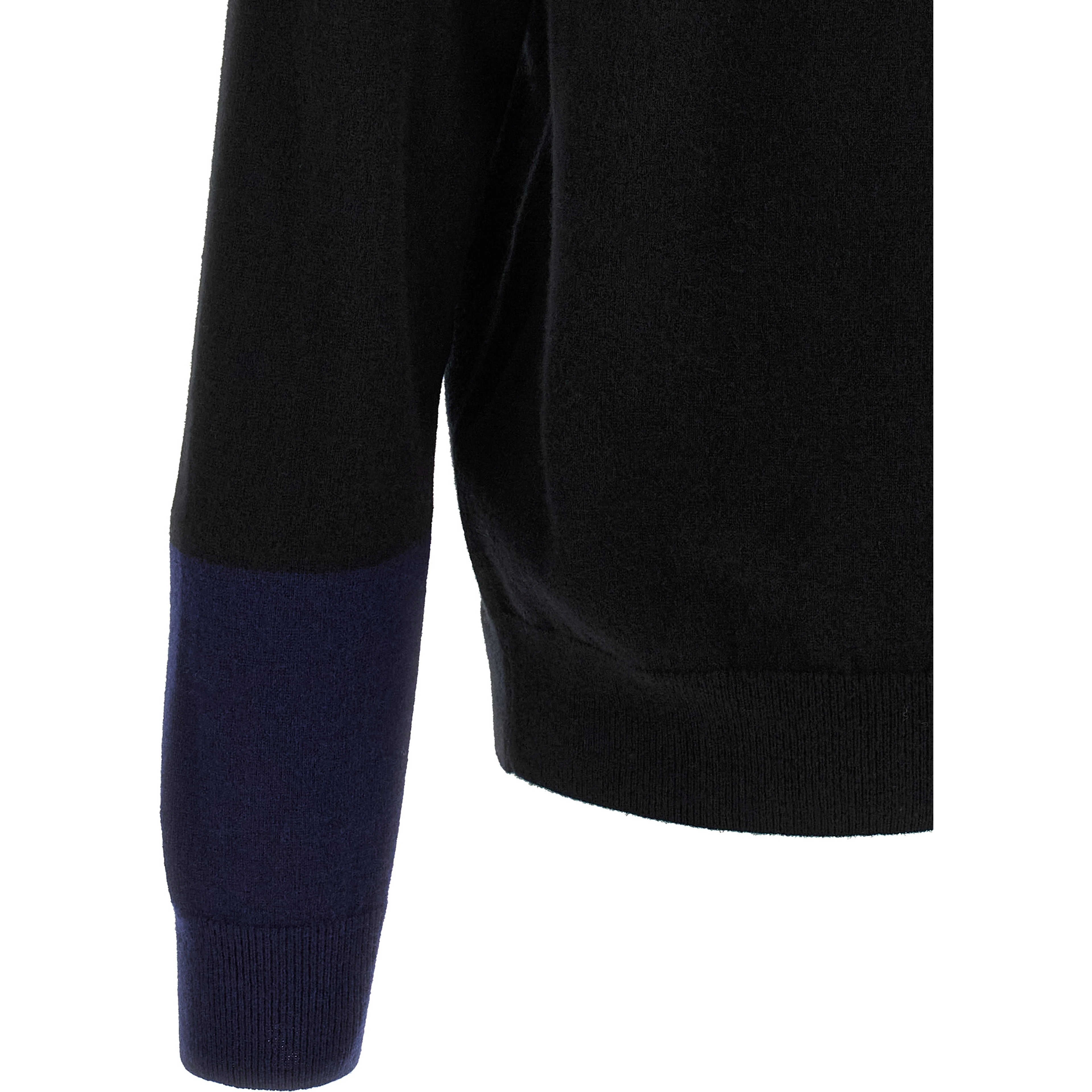Black Wool Cardigan
