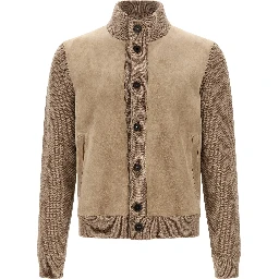 Beige Cashmere Cardigan