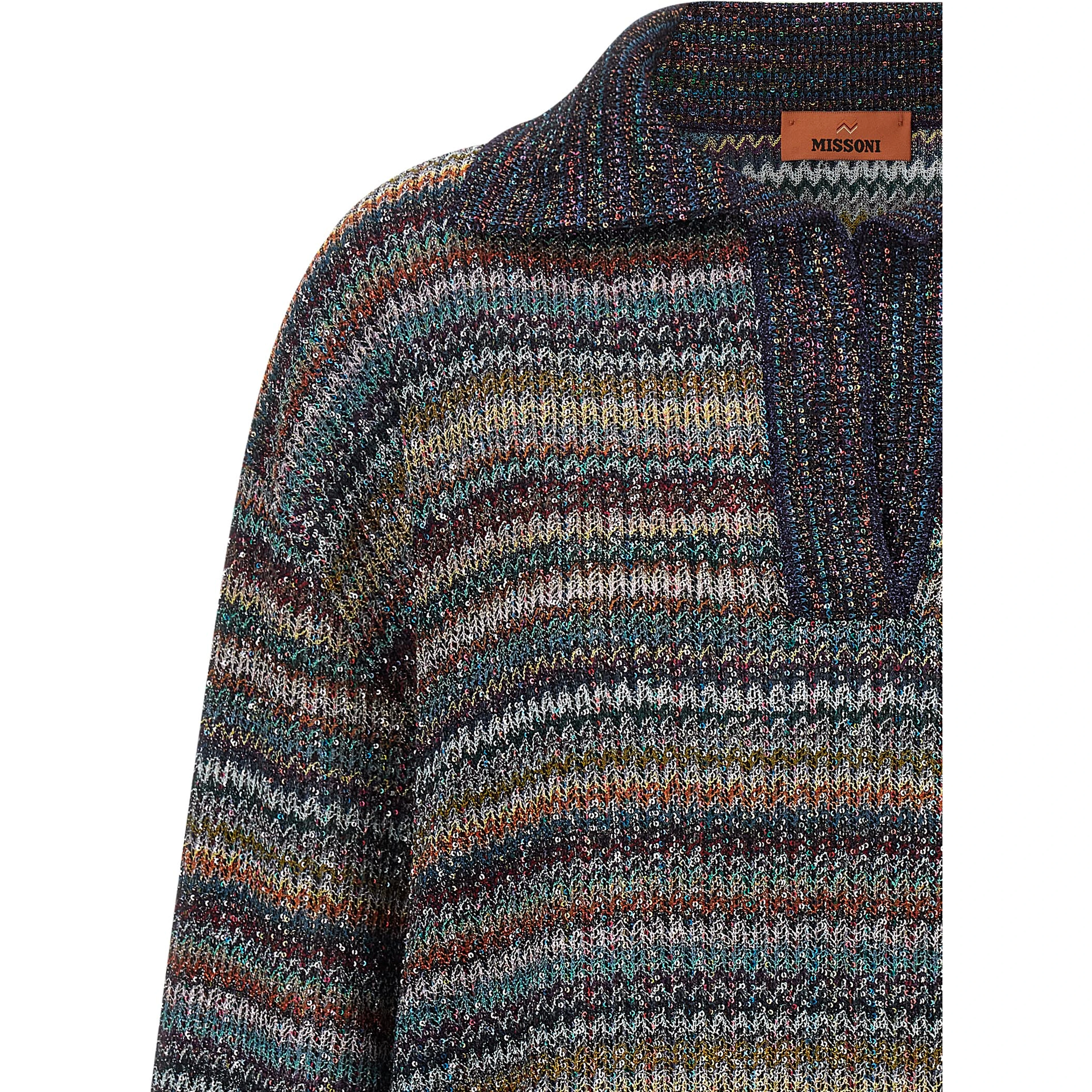 Multicolor Viscose Polo Shirt