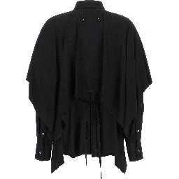 Black Viscose Blouse