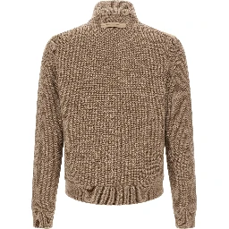 Beige Cashmere Cardigan