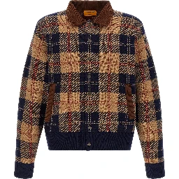 Multicolor Wool Bomber