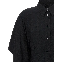 Black Viscose Blouse