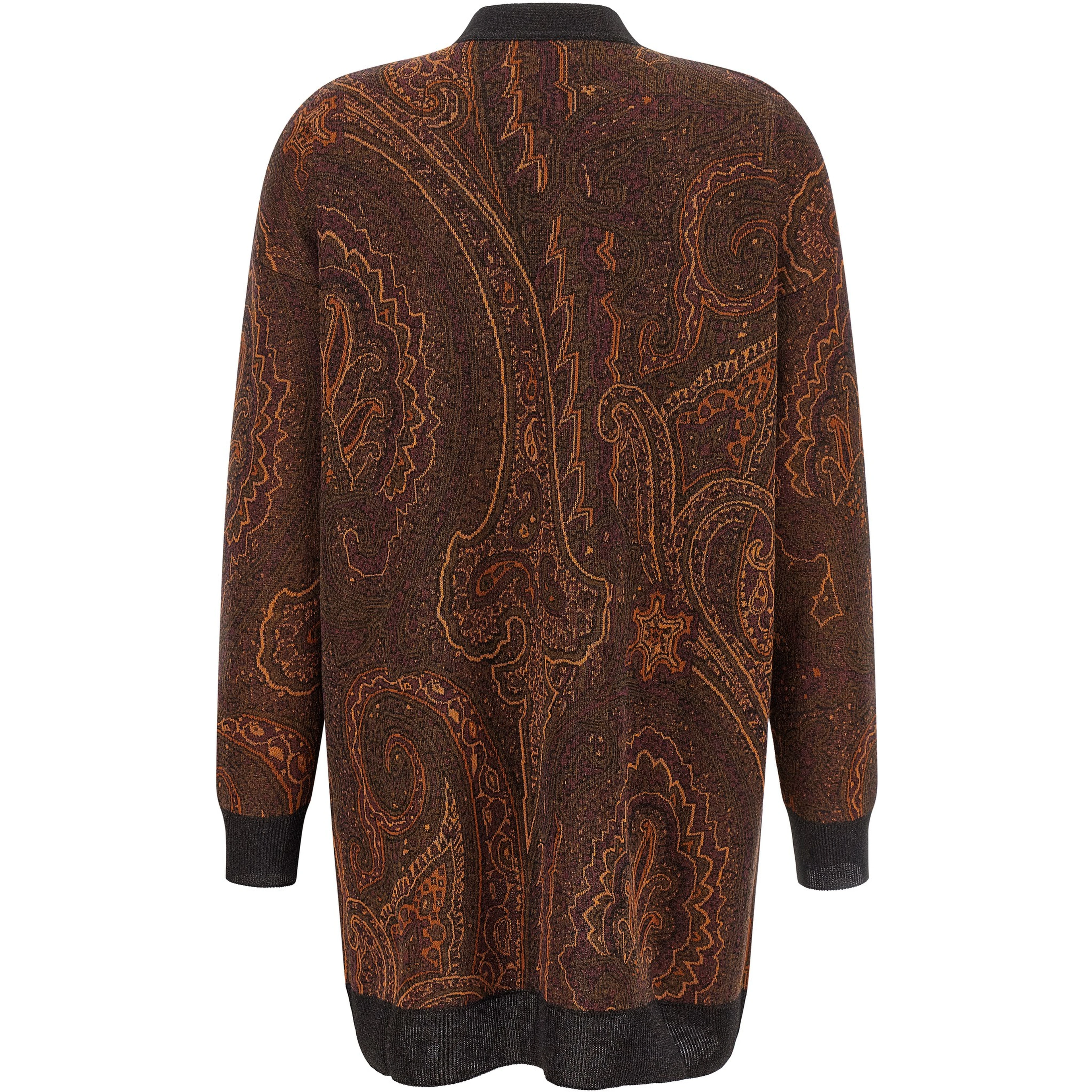 Brown Viscose Cardigan