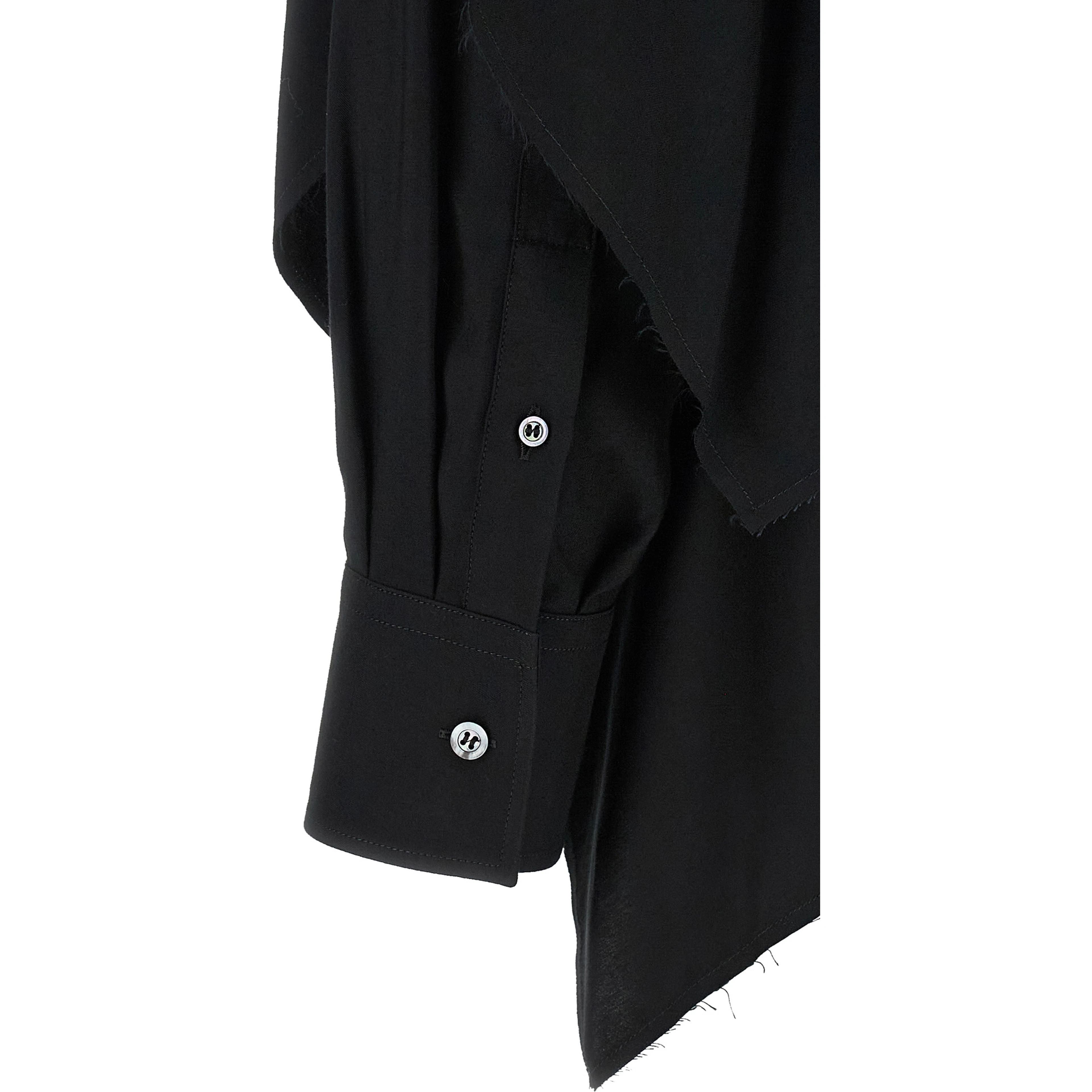 Black Viscose Blouse