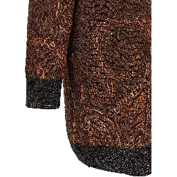 Brown Viscose Cardigan