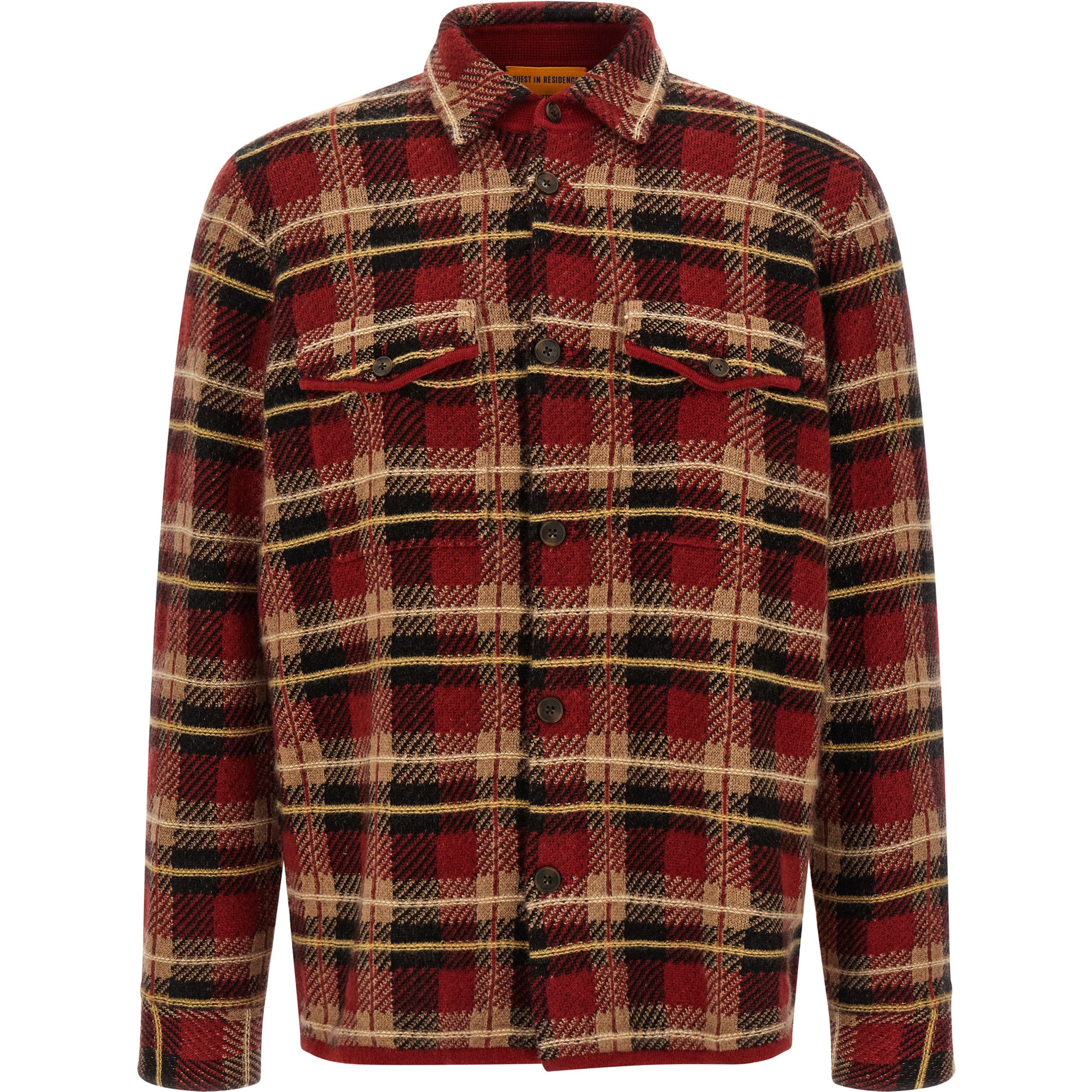 Red Cashmere Blouse