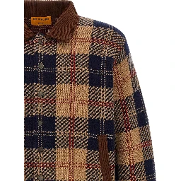 Multicolor Wool Bomber