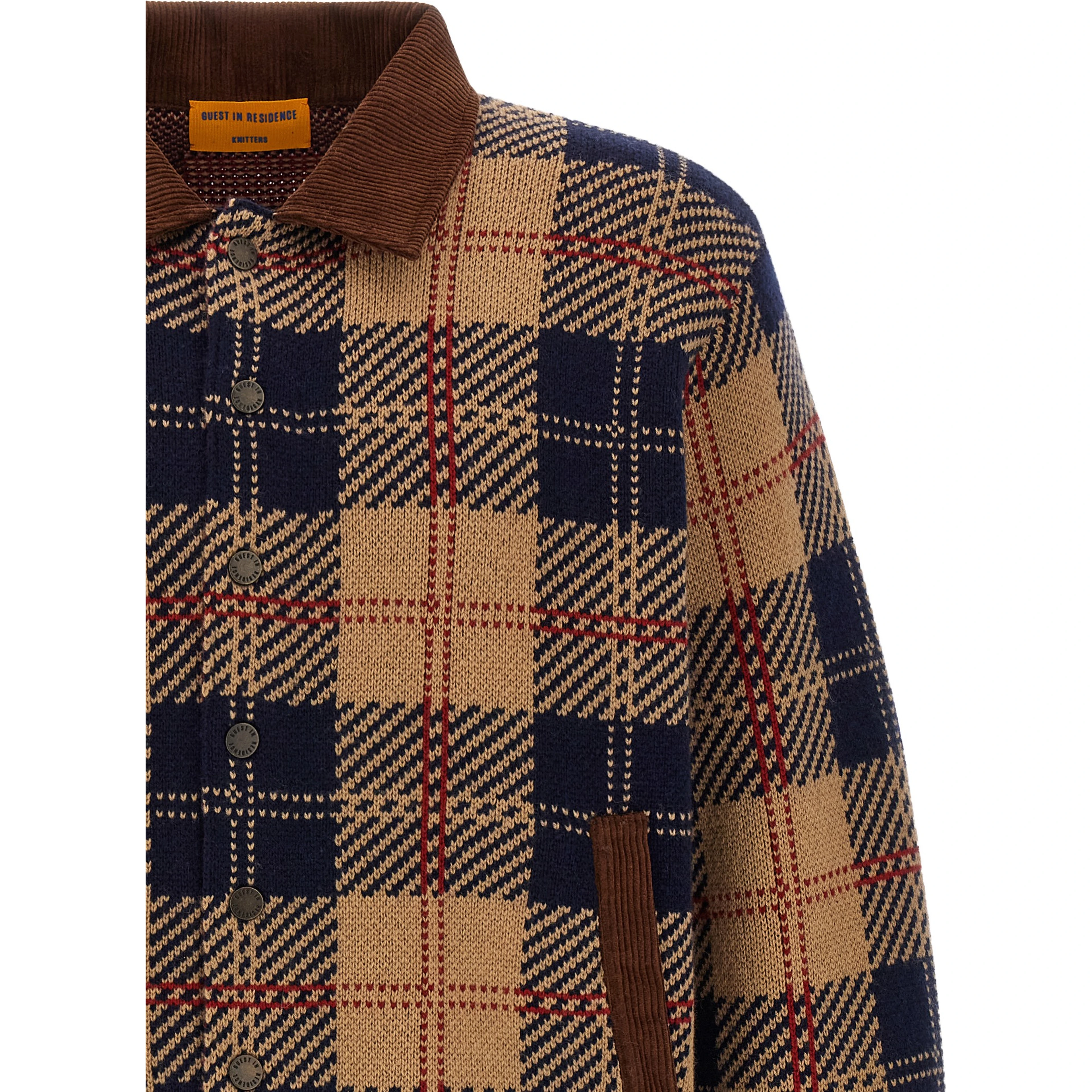 Multicolor Wool Bomber