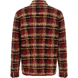 Red Cashmere Blouse