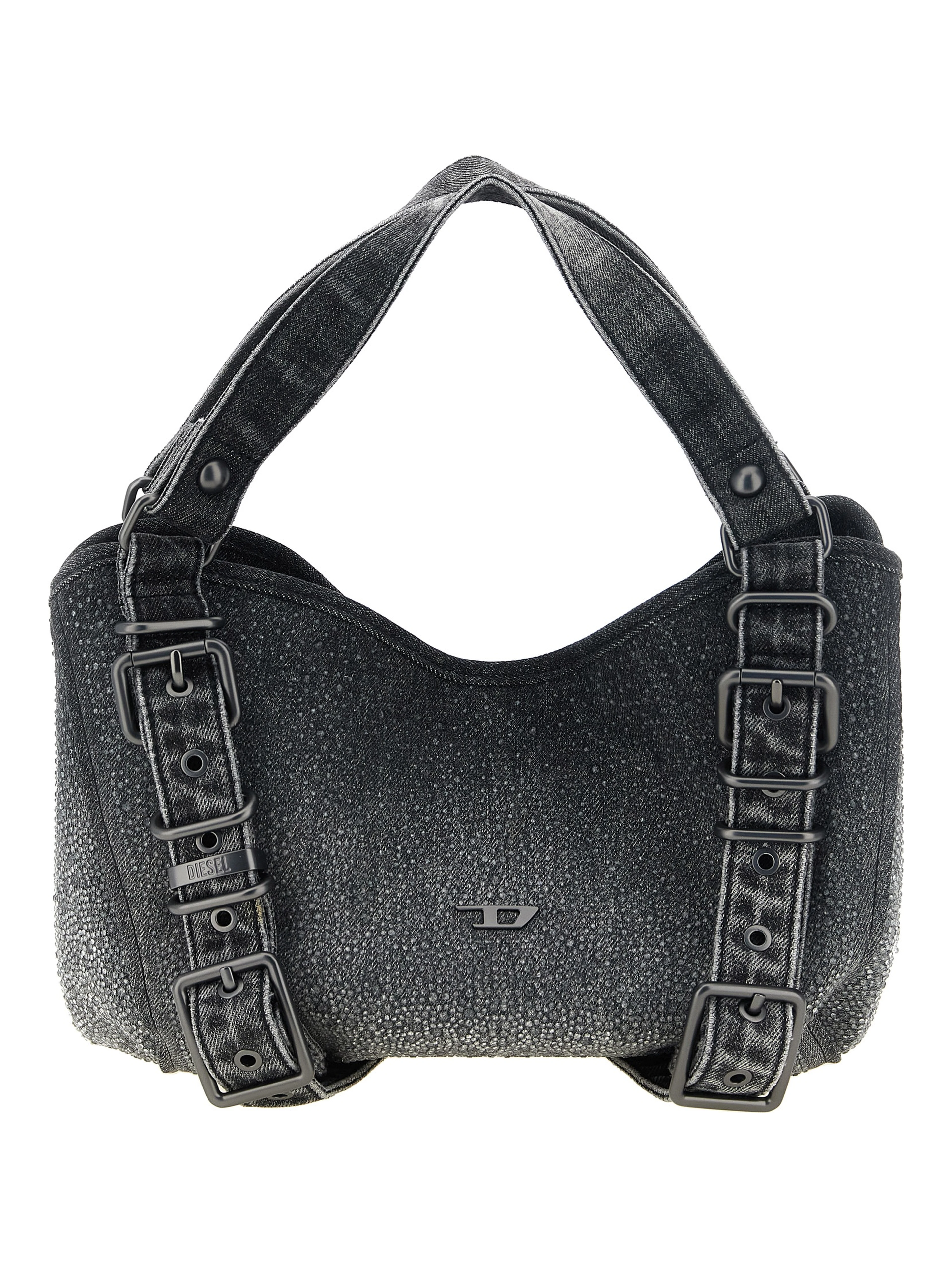 Black Cotton Handbag
