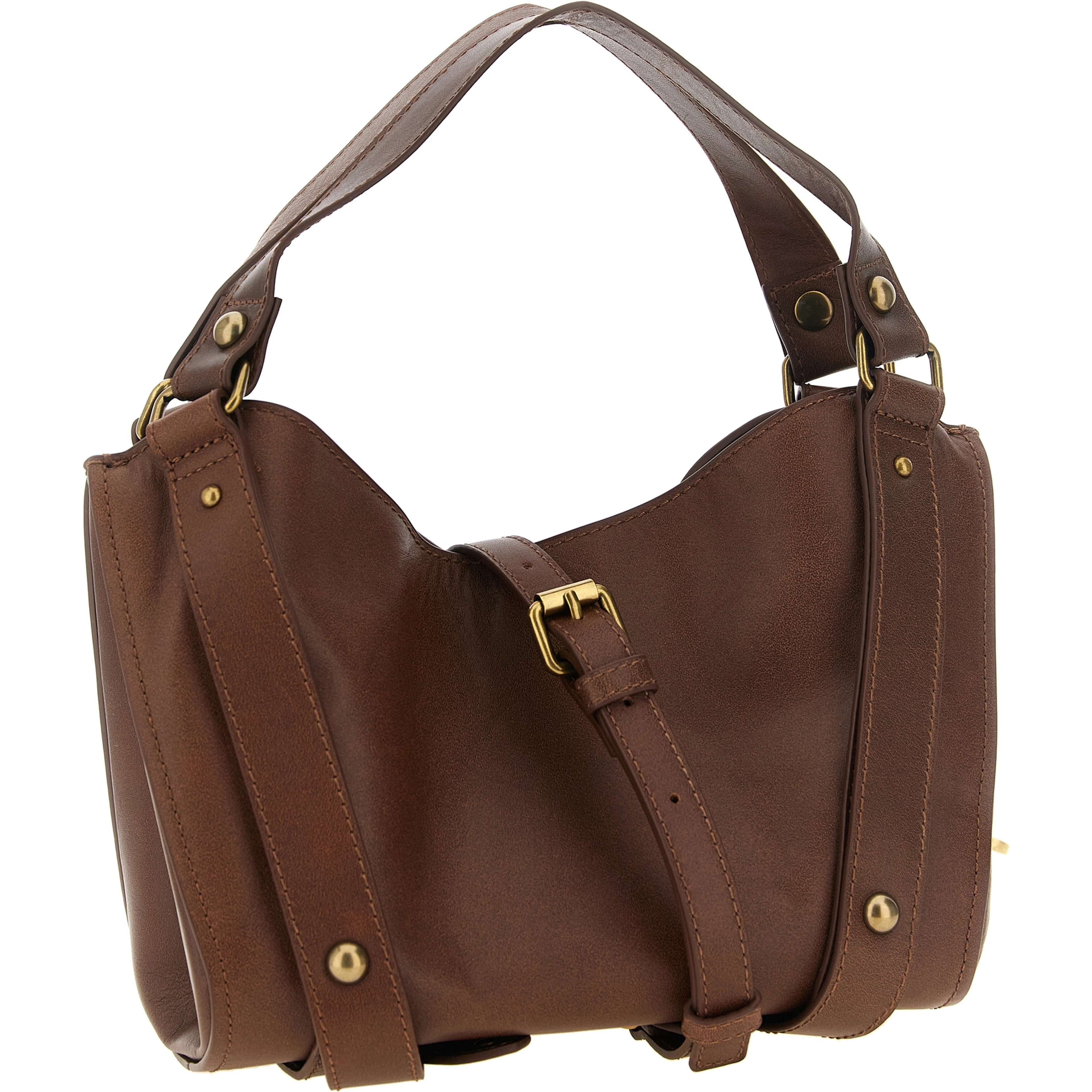 Brown Other Fibres Handbag
